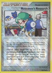 Roseanne's Research 125/132 Crosshatch Holo Promo - 2010 Pokemon League